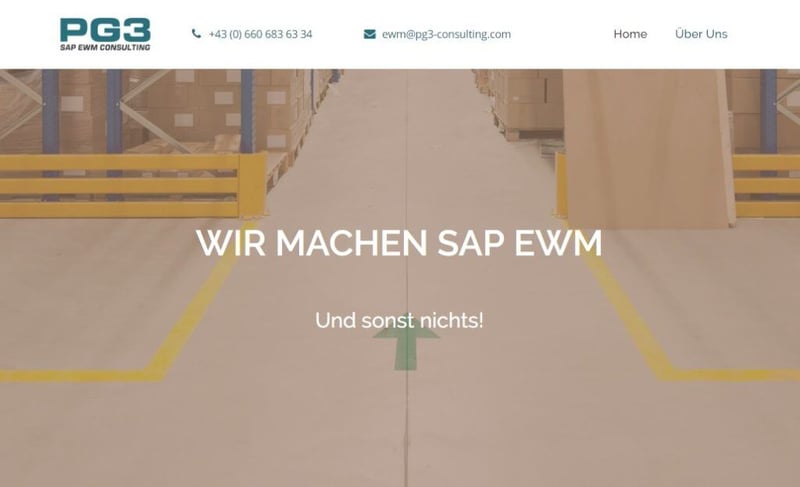 PG3 - Wir machen SAP EWM - und sonst nichts!